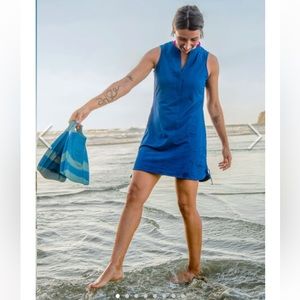 Title Nine Speed Racer Dress, Betta Blue, XS